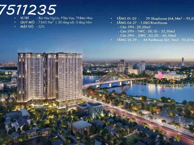 Nhận Booking dự án Fresia ngay Aeon Mall Biên Hòa. Giá khởi điểm: 1 tỷ 560 với căn hộ 2 phòng ngủ