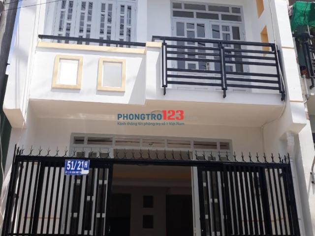 Nhà 1 trệt 1 lầu 40m2, Đường XTT 7, Ấp 3, Hóc Môn