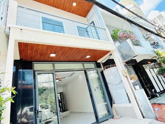 Nhà 2 tầng mới xây Mặt tiền Ba Đình P10. Q8. Giá 7,18 Tỷ TL