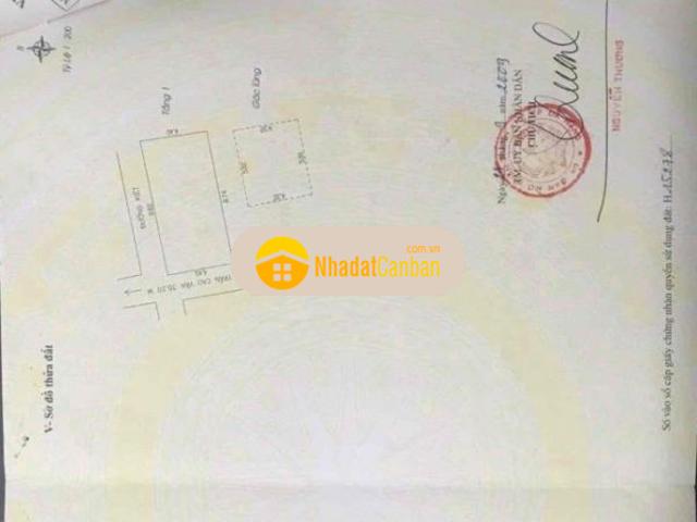 Nhà 2 mặt kiệt trần cao vân giá 1ty780tr