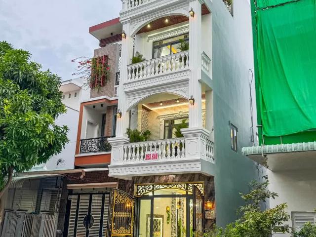Nhà 4 Tầng Mặt Tiền Đường Chu Văn An Có Mương Hở Gần Tô Hiến Thành