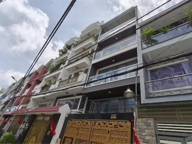 Nhà 4 Tầng, 56M2 Gần Mã Lò, Bình Tân, Hẻm Xe Hơi 8m, Chỉ 6, X Tỷ