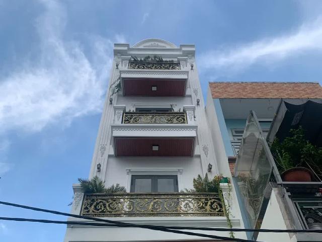 Nhà 4x18m, 1trệt 1lửng, 3lầu, Tân Chánh Hiệp, Q12 Nội Thất Cao Câp