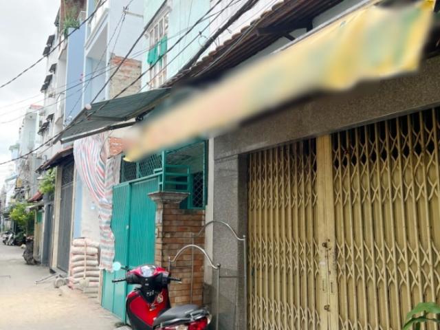 Nhà cấp 4 nở hậu sát đường Bùi Minh Trực P5Q8. Trệt, lầu. Giá 4,96 tỷ TL