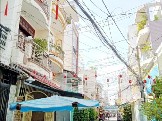 Nhà bán HXH đường Âu Dương Lân P3Q8 Giá 8 Tỷ TL
