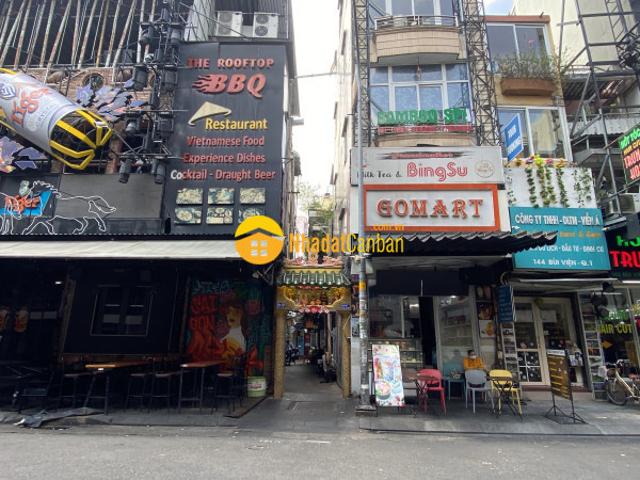 Nhà bán hẻm 148 đường bùi viện quận 1. Dt4,4x9m. Giá 6,3 tỷ