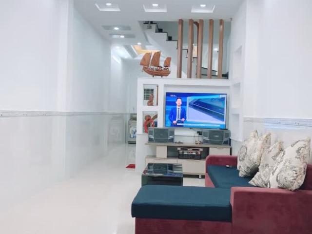 Nhà bán 4 Tầng hẻm thông sát Mt Dương Bá Trạc P1Q8