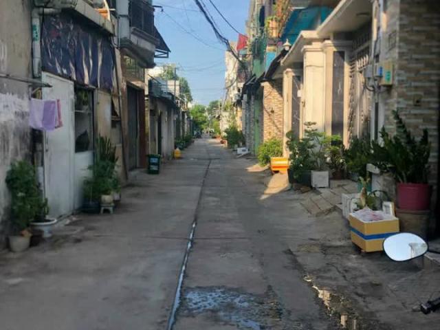 Nhà hẻm đường số 10, Bình Hưng Hòa B, Bình Tân dt 66m2 1 lầu 2pn 2wc giá 3ty800