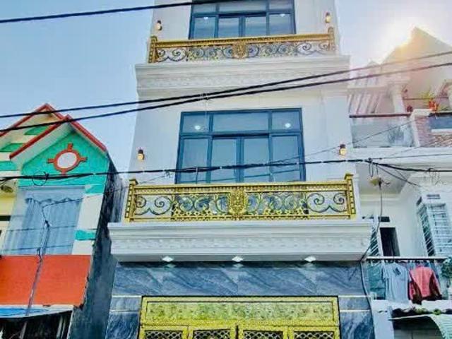 Nhà hẻm đường số 6, Bình Hưng Hòa B, Bình Tân dt 56m2 3 lầu 4pn 5wc giá 5ty100