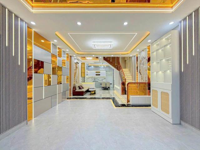 Nhà hẻm xe hơi gần vincom, xe hơi đậu trong nhà, 5x12m, hơn 9.5 TỶ