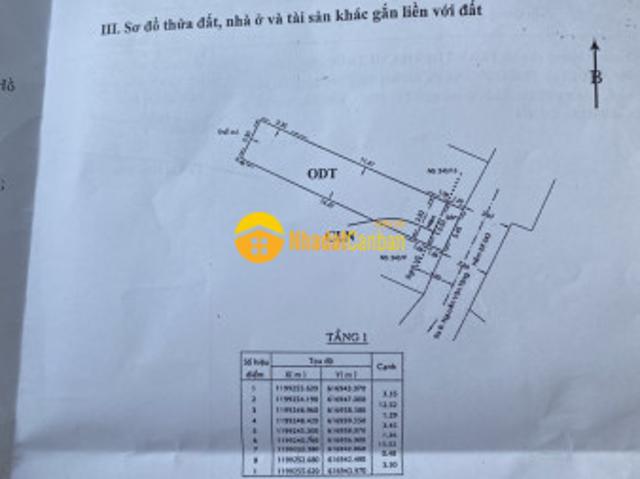 Nhà hxh đường nguyễn văn tăng diện tích 60m cấp 4 vị trí đẹp
