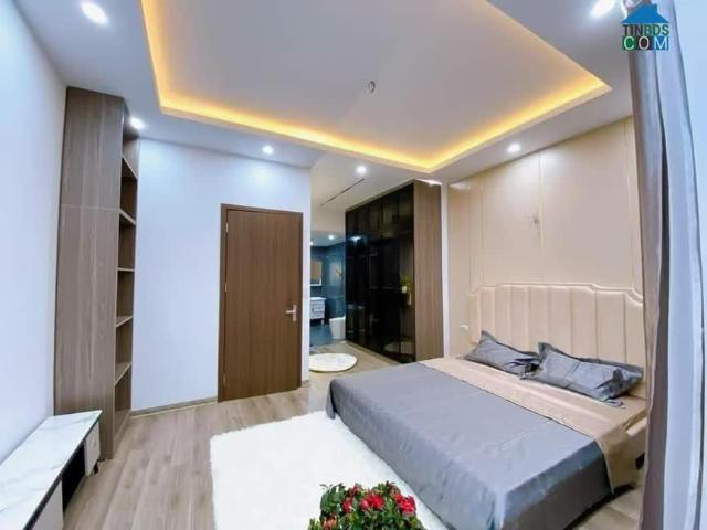 Nhà Mặt ngõ minh khai Đối diện Times city ô tô vào nhà DT 55m2x5T thang máy full nội thất