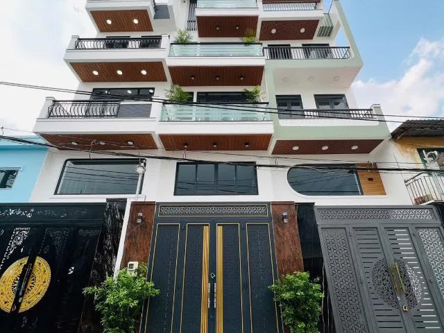 Nhà Mẫu Đẹp Full Nội Thất Mới Xây Đường Tân Hòa Đông 75m² 5 Tầng 7.7 Tỷ SHR LH: 0813123