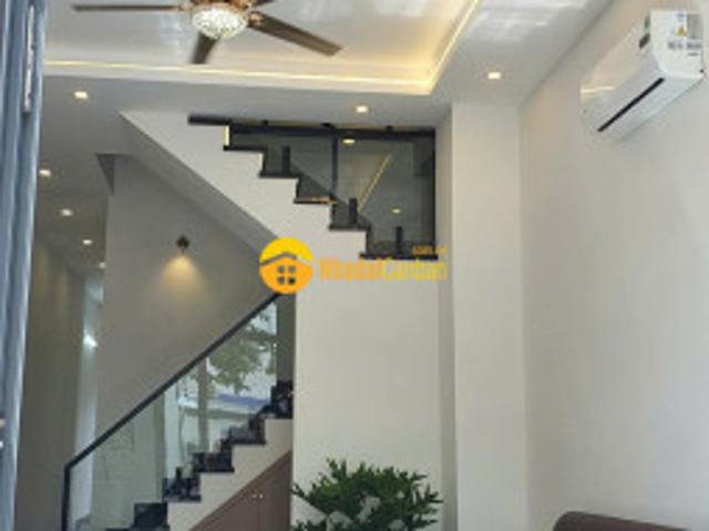 Nhà mới hoàn thiện full nội thất kdc phú an, đường c1