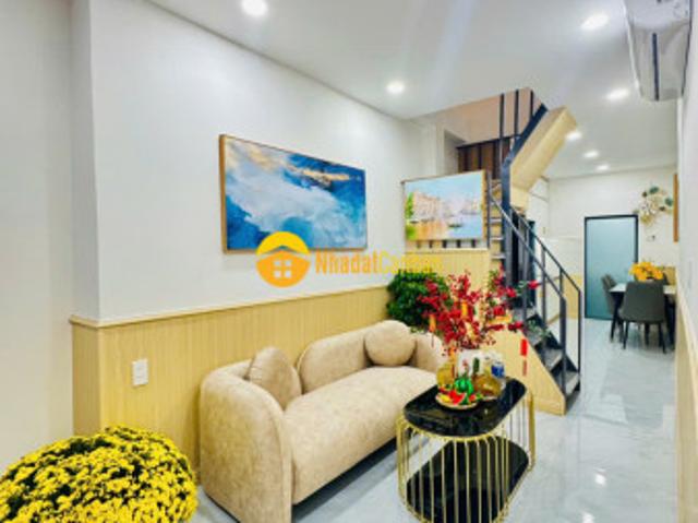 Nhà mới đẹp nguyễn thượng hiền, phường bàn cờ 3 tầng giá 4,9 tỷ