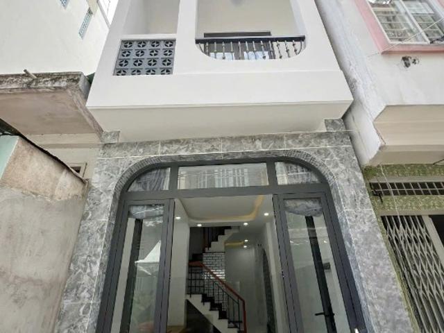 Nhà mới xây 2lầu/ST HXH Âu Dương Lân P3Q8