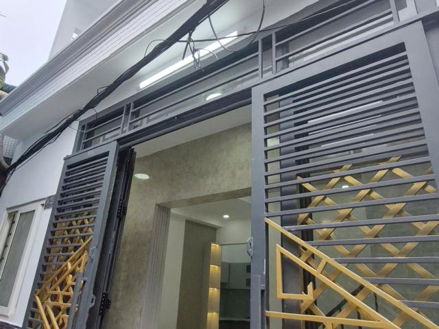 Nhà mới 3 tầng nở hậu 6m cách mặt tiền Nguyễn Duy 30m P10Q8. Giá 5.48 tỷ