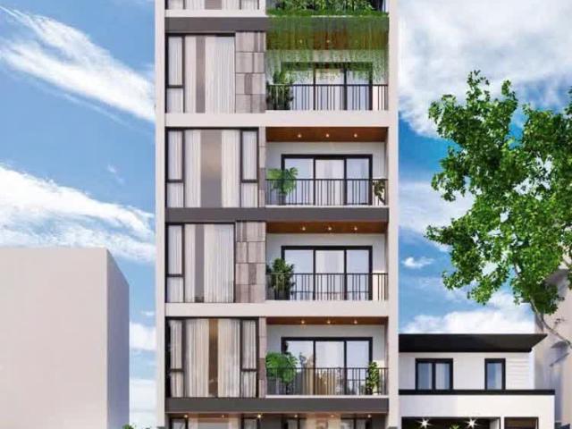 Nhà siêu đẹp Ngọc Thuỵ 50m2, 8 tầng, mặt tiền 8.5, Gara 2 ô tô, kinh doanh, giá 21.5 tỷ