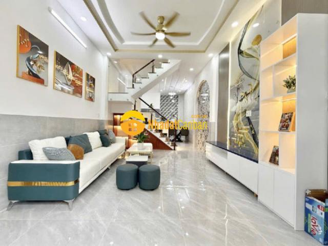 Nhà đẹp 3 tầng hẻm xe hơi 1 sẹc kinh doanh sầm uất