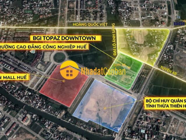 Nhà phố 4 tầng ngay trung tâm liền kề tttm aeon mall huế