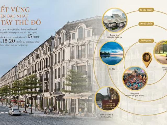 Nhà phố 4 tầng Noble Palace TTL 55m² đất, 197m² sàn giá chỉ 14,2 tỷ