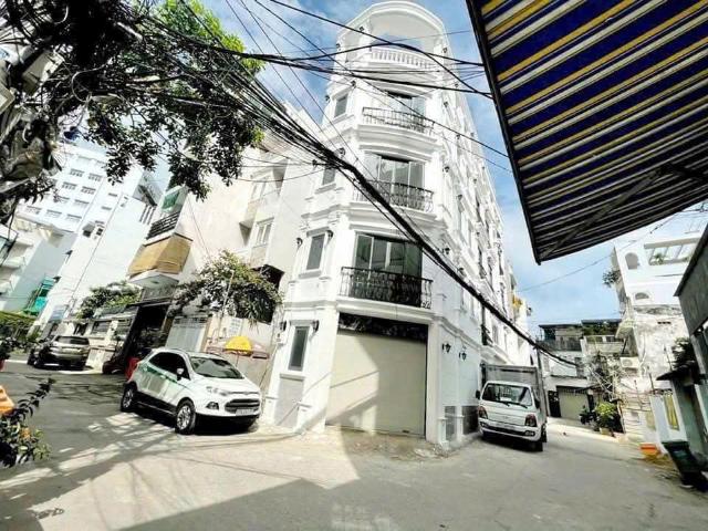 Nhà phố góc Nguyễn Xí, Bình Thạnh 5 tầng hiện đại, ngang 5m rộng đẹp, vừa ở vừa làm văn phòng