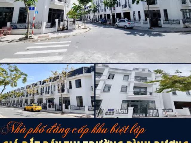 Nhà phố giá bắt đáy thị trường Bình Dương