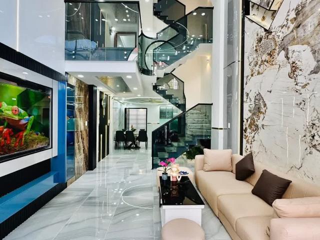 Nhà Phố Mới Xây – 1 Trệt 2 Lầu – Full Nội Thất – Quận 12, Tp. Hcm
