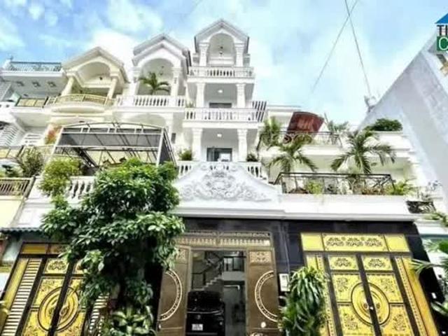 Nhà phố thang máy 4 lầu 4x20 MTnhựa 9m thông Thới An. Q12 Cách LVK 100m