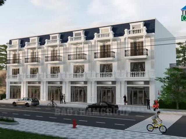Nhà phố thiết kế châu âu mặt tiền QL1A Thân Cữu Nghĩa Tiền Giang