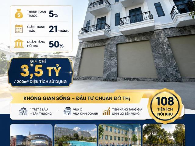 Nhà Phố Trung Tâm – Chỉ Từ 5% Sở Hữu Ngay