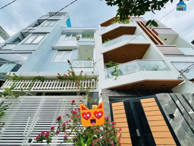 Nhà Phan Đăng lưu 5 Tầng 41m2 hẻm 6m trước nhà chỉ 7,85 tỷ