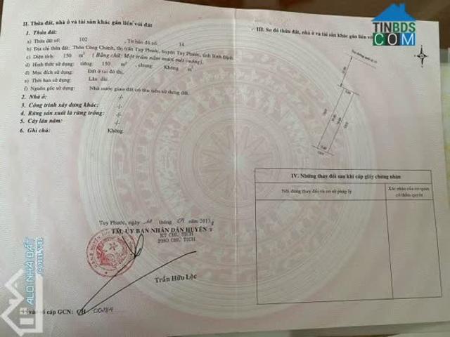Nhà Đất Đẹp Chính Chủ Cần Bán Gấp Tại Thị Trấn Tuy Phước, Bình Định