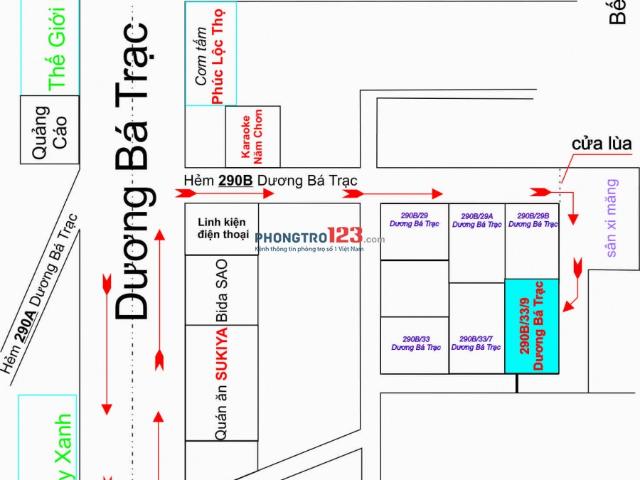 Nhà trọ quận 8, an ninh, yên tĩnh