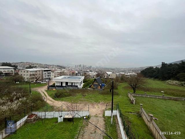 NİLÜFER ODUNLUK'TA DOĞA İLE İÇ İÇE ŞEHİR MANZARALI TARLA 497M2