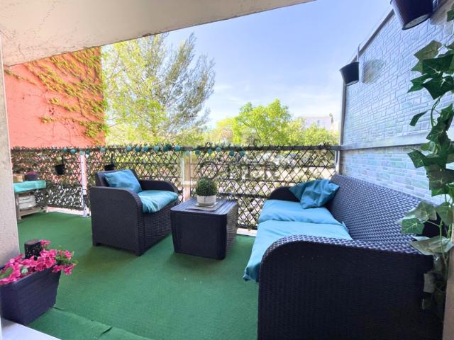 NIMES 47,63M2 2 PIECES UNE CHAMBRE TERRASSE PARKIN
