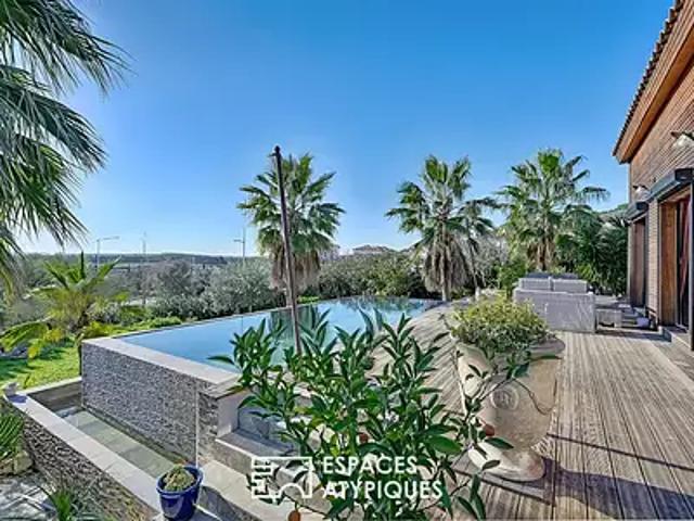 Nîmes 30000, 30900 Achat / Vente maison 4 pièces t4 au dernier étage piscine