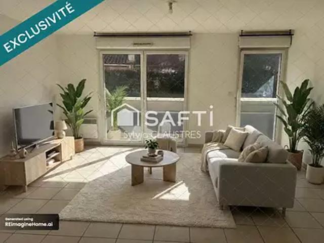Nîmes 30000 Achat / Vente appartement 2 pièces t2 terrasse balcon