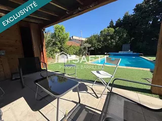 Nîmes 30000 Achat / Vente maison 7 pièces t7 piscine terrasse
