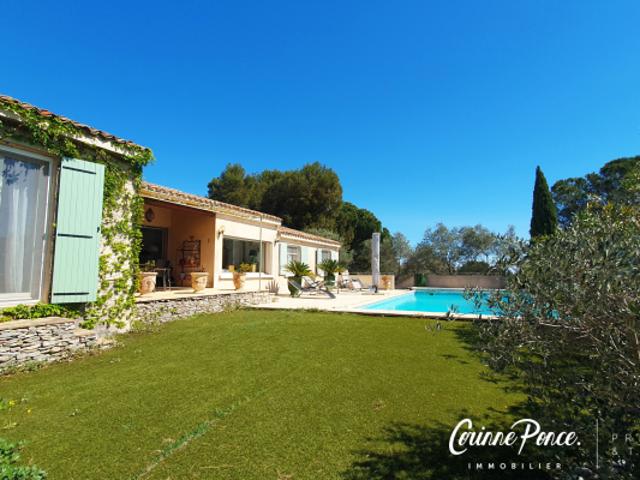 Nîmes villa avec superbe vue Corinne Ponce immobilier