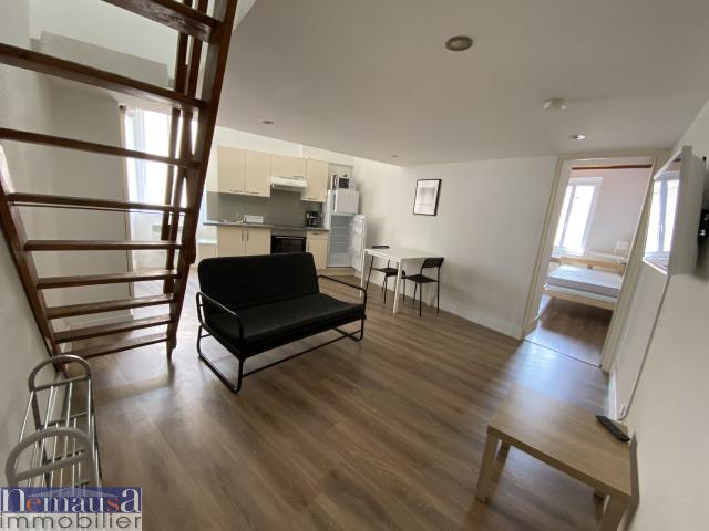 NIMES Appartement meublé de type 3 en colocation