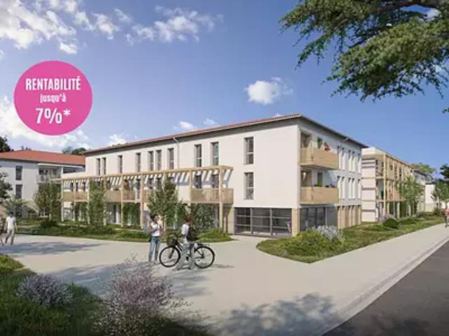 Niort 79000 Programme neuf appartement neuf à vendre t1 LMNP RT 2012