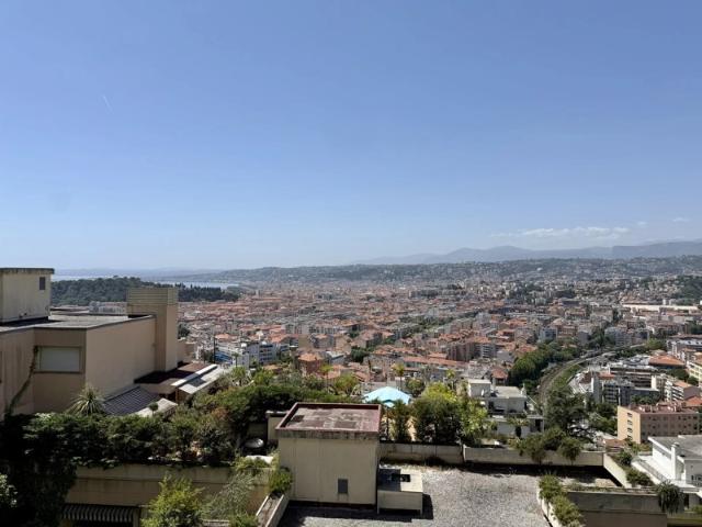 NICE MONT BORON 4 PIÈCES VUE PANORAMIQUE TERRASSE GARAGE