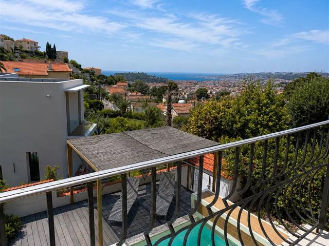 Nice – Mont Boron garage, piscine, vue mer 92m² Nice