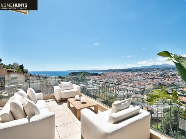 Nice Mont Boron Mont Alban Located on the top floor of a. 167m² Nice