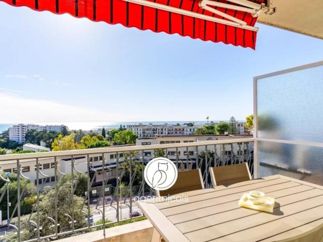 Nice / Napoléon III: Appartement 2 pièces Terrasse Vue mer Piscine Parking