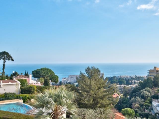 NICE OUEST APPARTEMENT 3 PIECES DE 90M2 A VENDRE DERNIER ÉTAGE TERRASSE DE 32M2 AVEC VUE DÉGAGÉE MER GARAGE