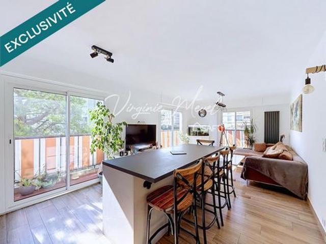Nice ouest Araucaria 3 pièces 65m2 en avant dernier étage