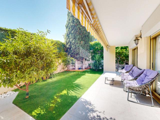 NICE OUEST / L'ARCHET: MAGNIFIQUE 3 PIÈCES AVEC JOLI JARDIN AU CALME