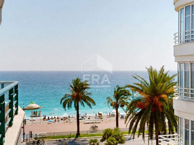 NICE ANDRIOLI / PROMENADE DES ANGLAIS: MAGNIFIQUE 2 PIÈCES AVEC TERRASSE ET BELLE VUE MER